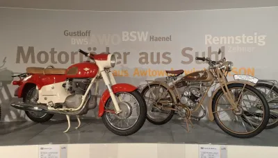 Ausstellung „Motorräder aus Suhl“ im Fahrzeugmuseum